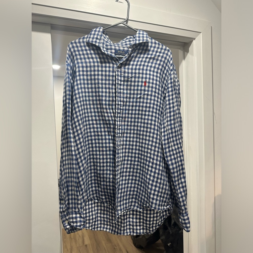 Polo button up long sleeve